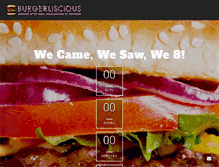 Tablet Screenshot of burgerliscious.com